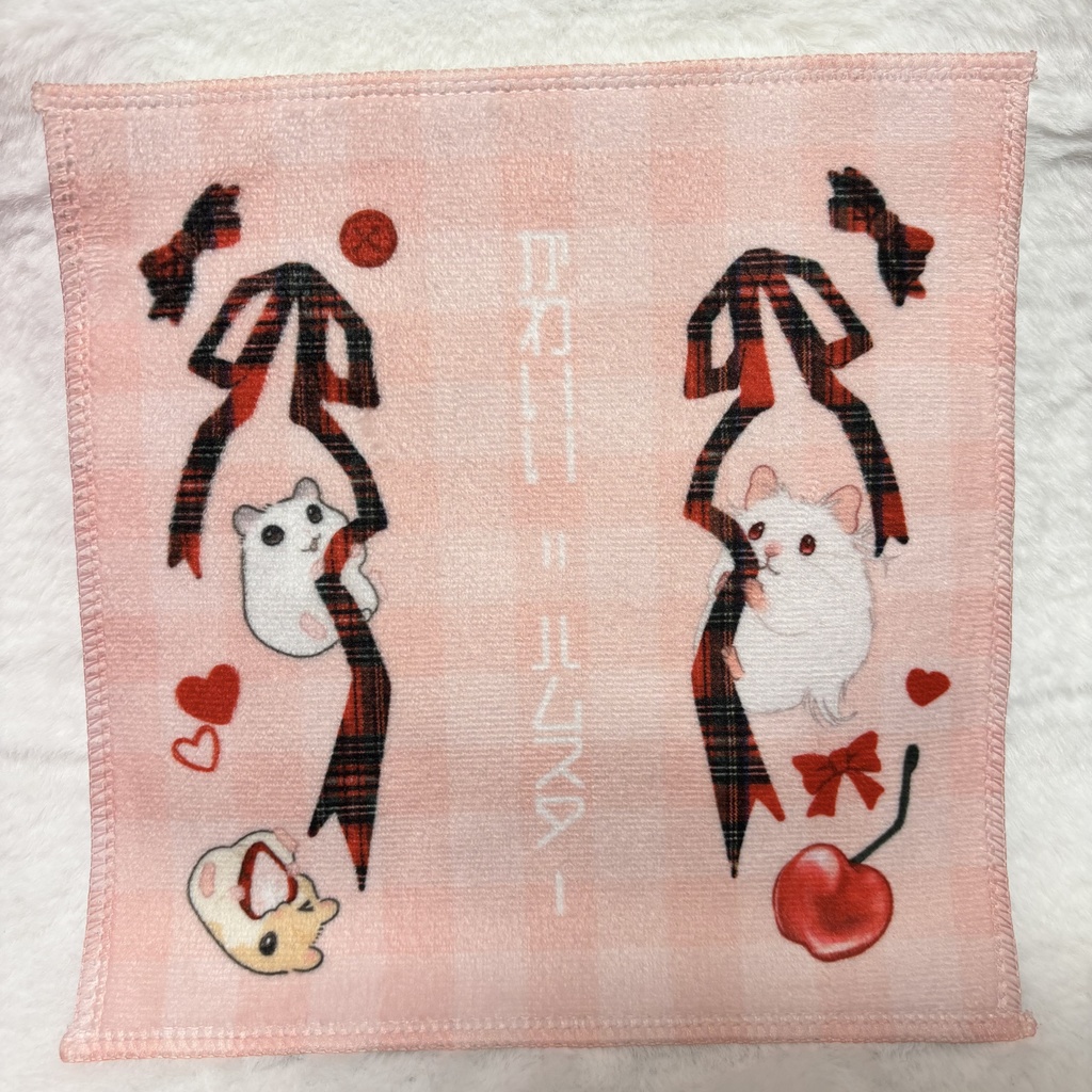 かわいい=ハムスター ハンカチ