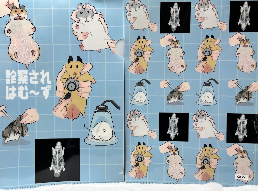 診察されはむ〜ずクリアファイル