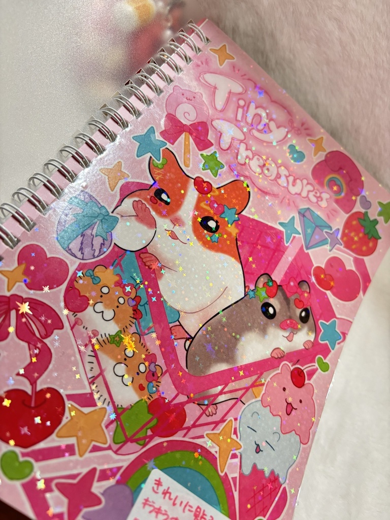 超かわいい♡ハムちゃんシール帳