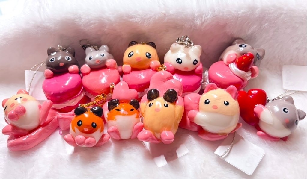 かわいい!ハムスターマスコット