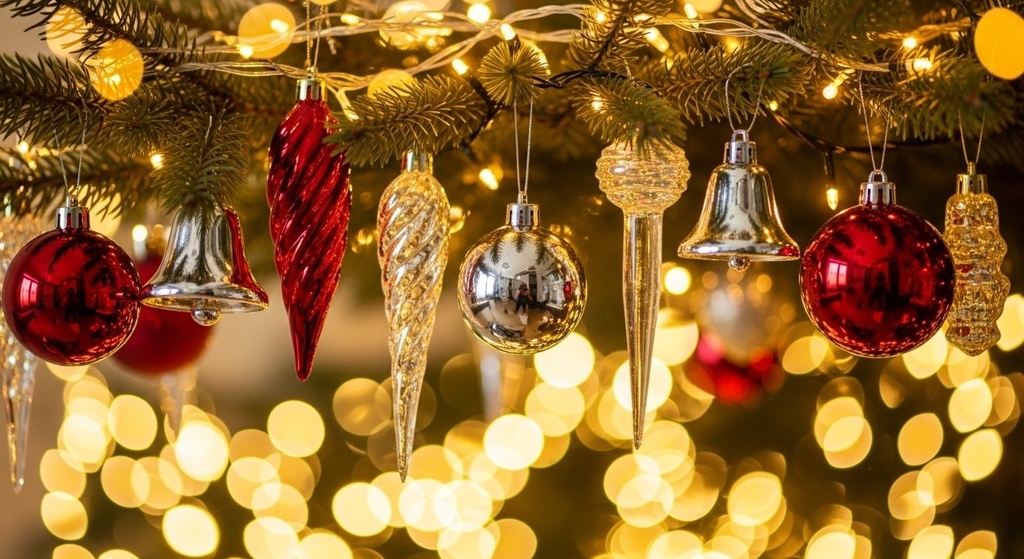 Silent Christmas ― 灯りと静けさが包む冬の街の背景集(50枚)