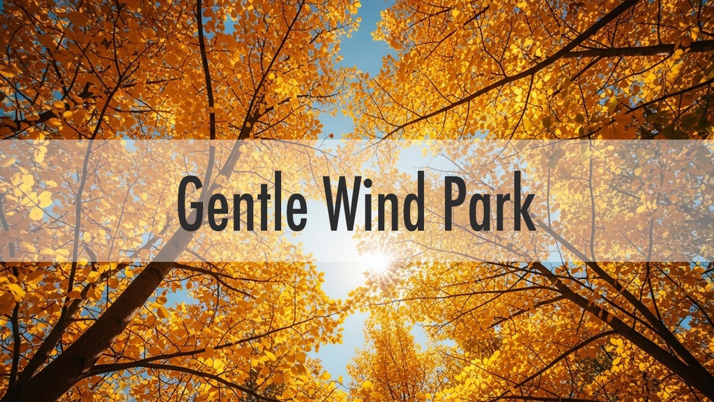 Gentle Wind Park — 秋のやわらかな公園の背景集(50枚)