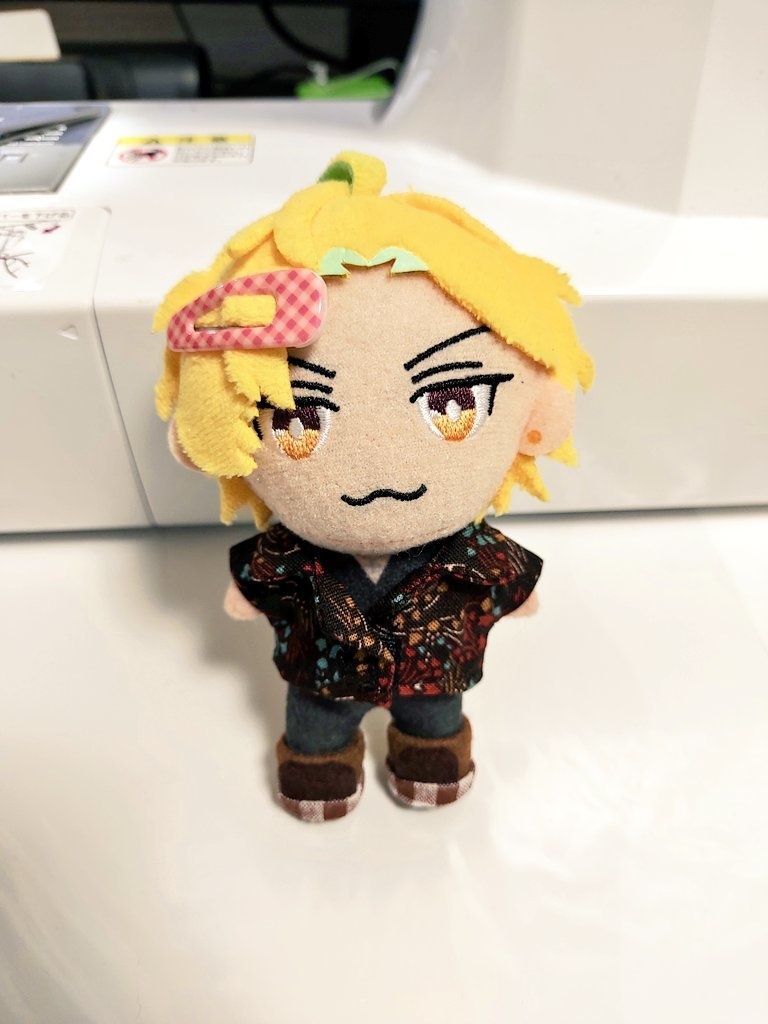 ぬい開襟シャツ