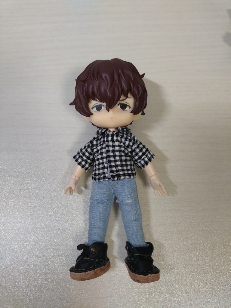 オビツ11チェックシャツ