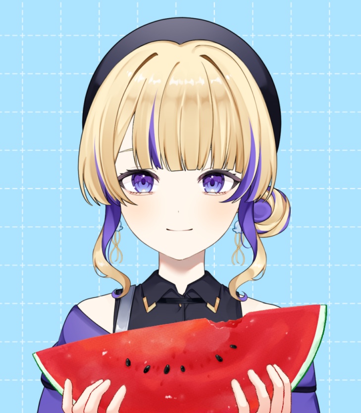 スイカが持てるVtuber向けフリー素材🍉