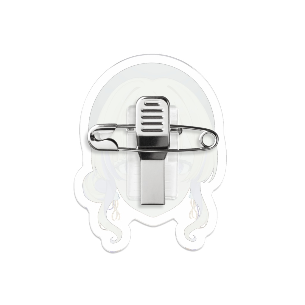 【常設】裁判長ジュジュ生首アクリルバッジ