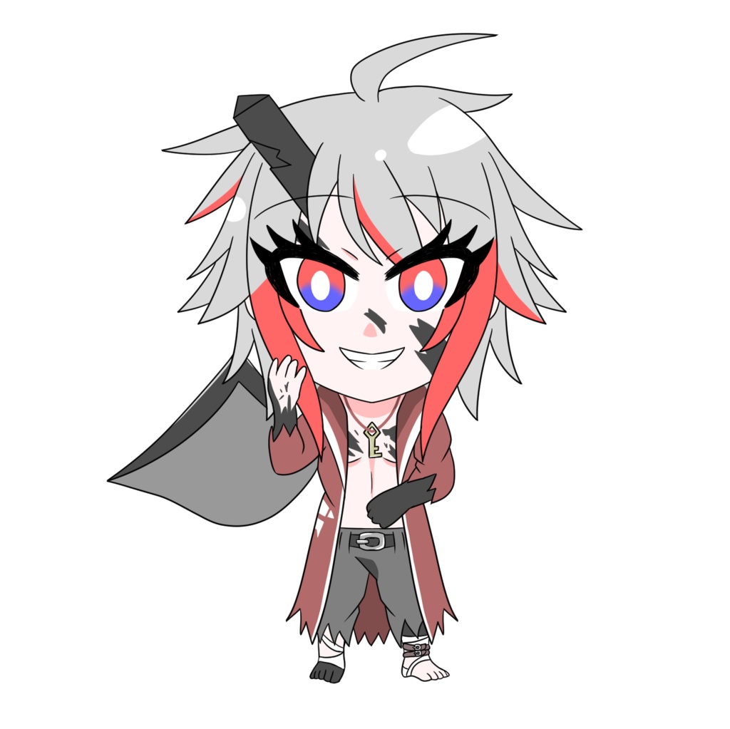 ALI アクリルキーホルダー(悪魔化)