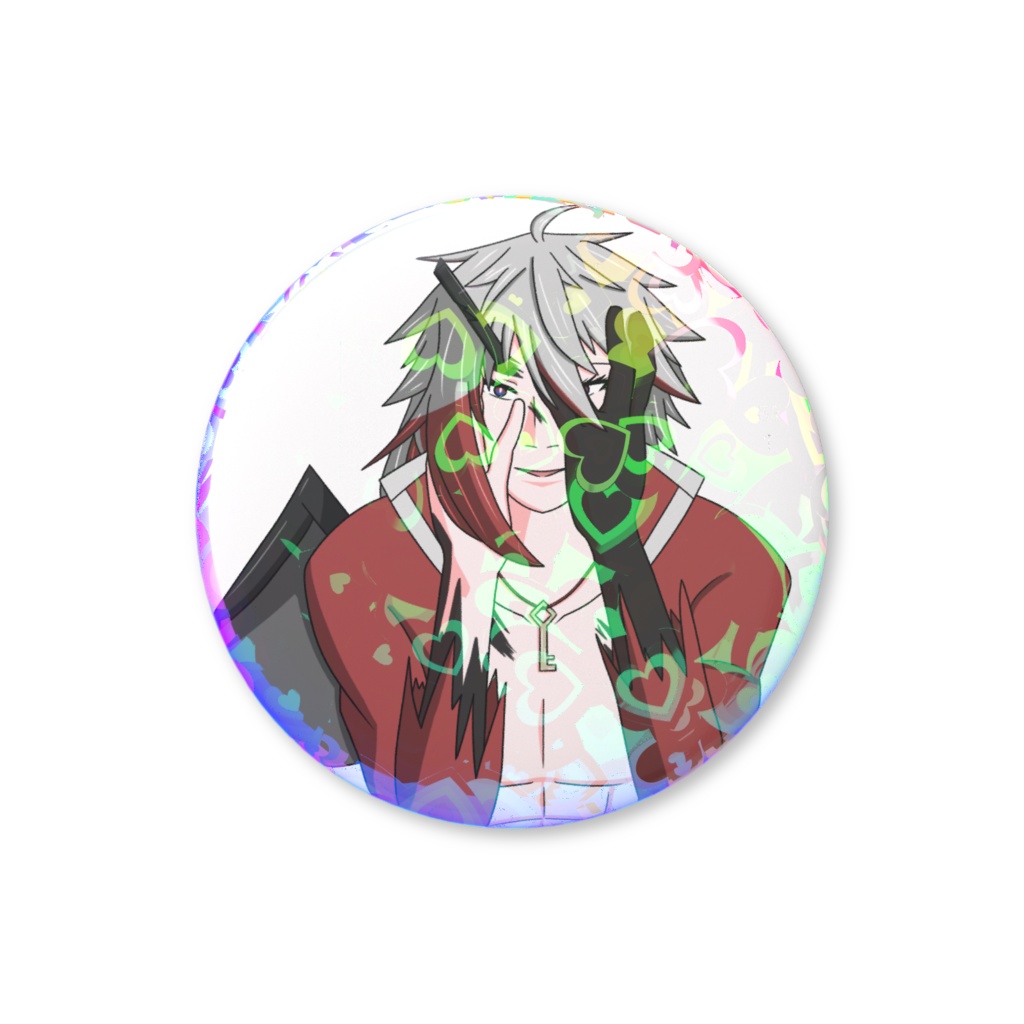 ホログラム缶バッジ