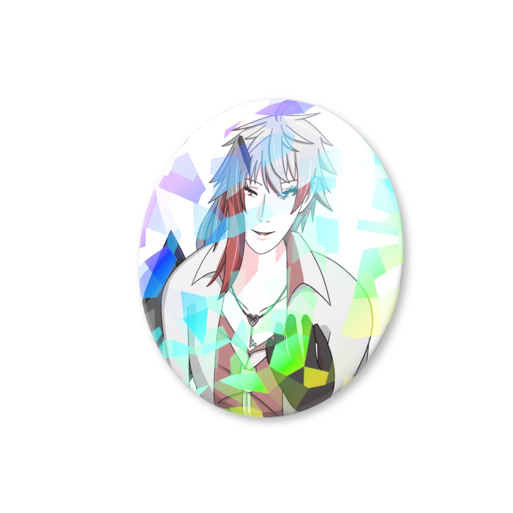 ホログラム缶バッジ