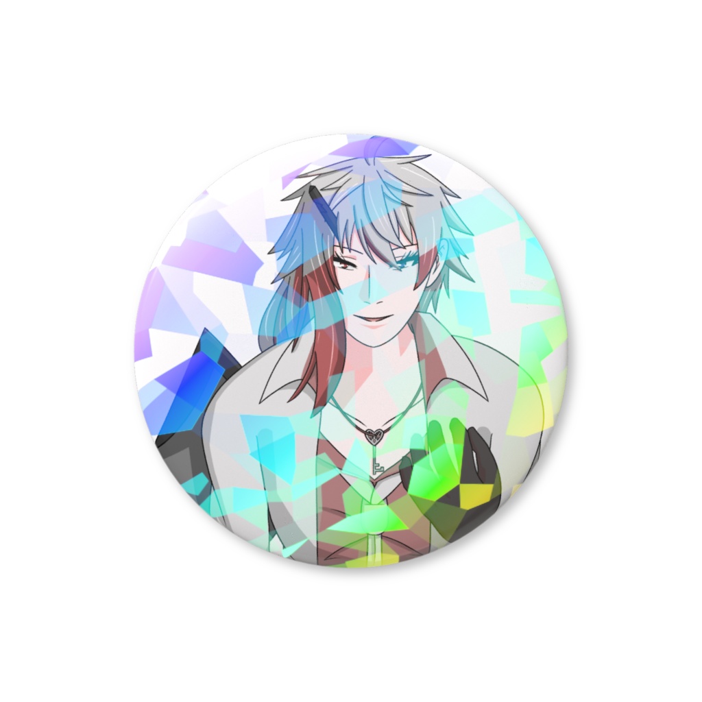 ホログラム缶バッジ