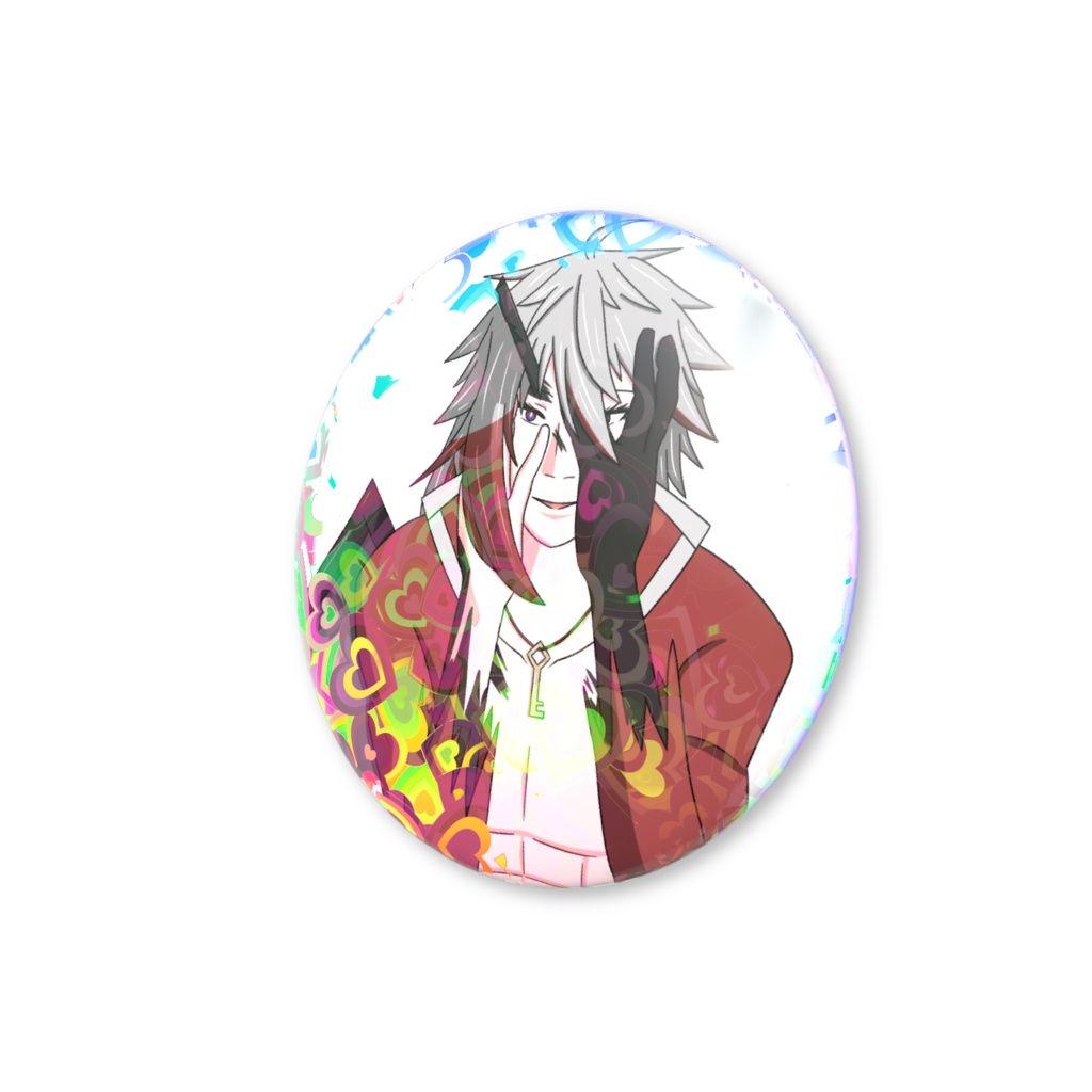 ホログラム缶バッジ