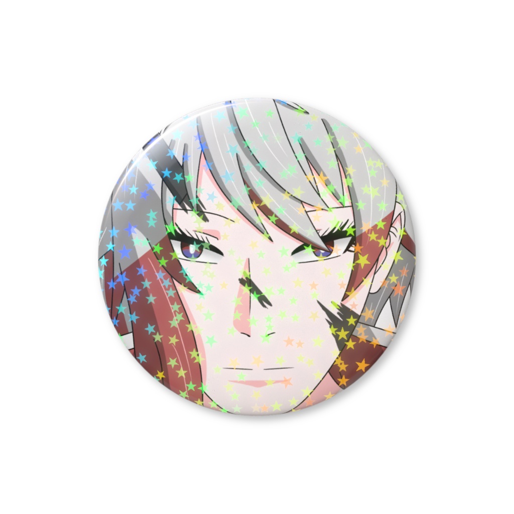 ホログラム缶バッジ