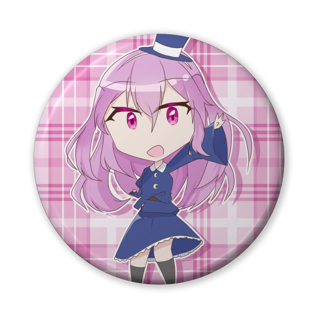 自創作缶バッジ 〜夢見曲馬団・アリア〜