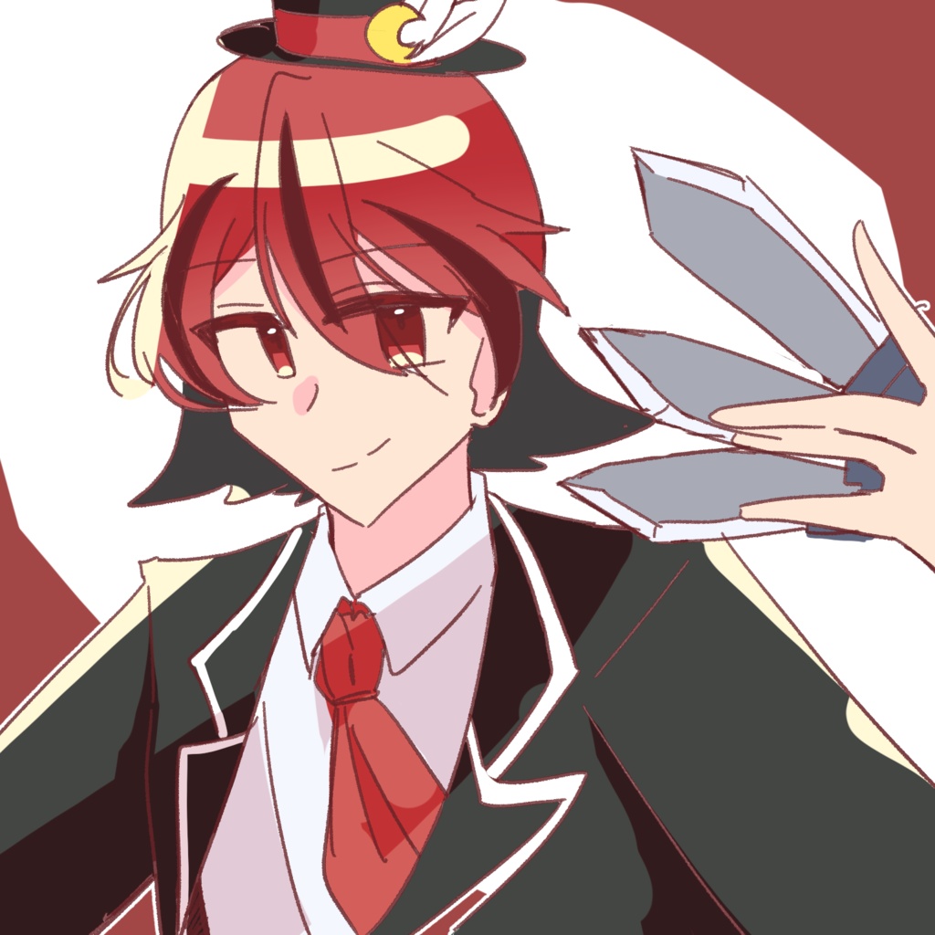 ロロ-描き下ろし色紙