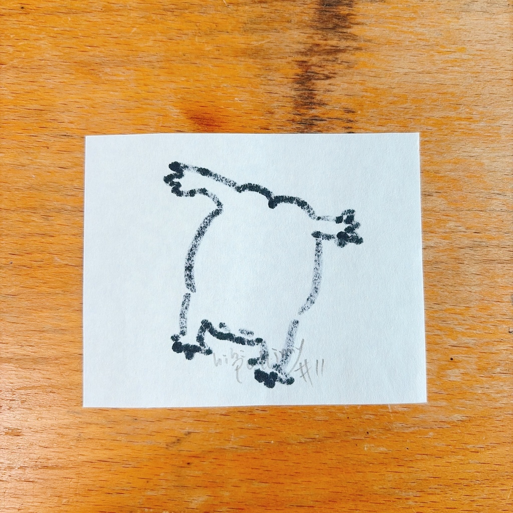 ポッチミー原画 #11(額なし)