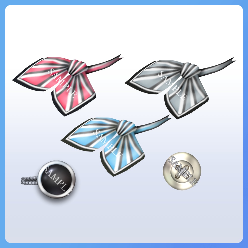 【#VRoid ミニ・ロング】丈が選べるOL事務服セットA Office Worker Uniform A