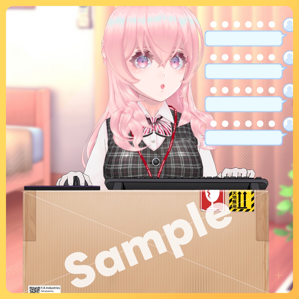 【配信素材】ダンボール箱 Cardboard Boxes Set