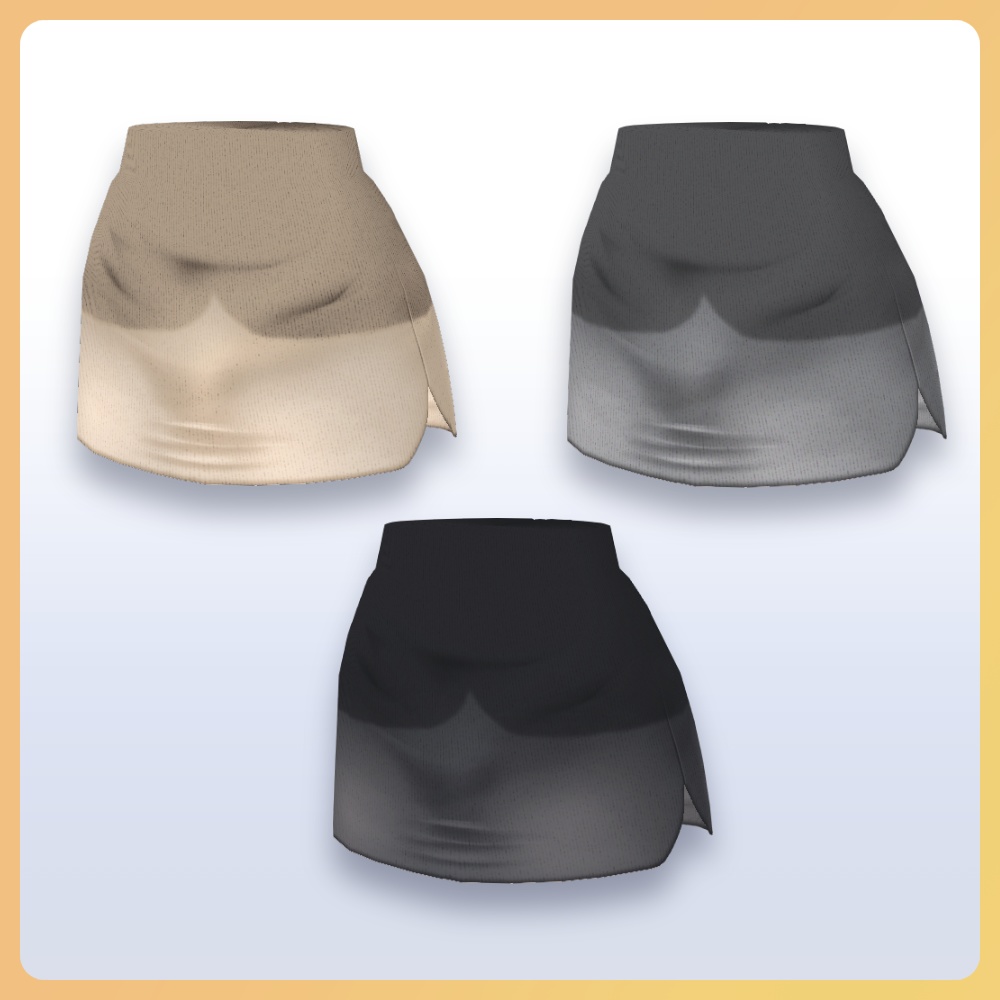 【#VRoid 】丈が選べるOL制服セットB Office Worker Uniform B