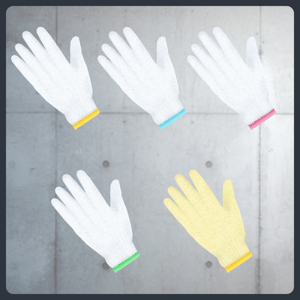 【#VRoid 】軍手 Gunte Work Gloves