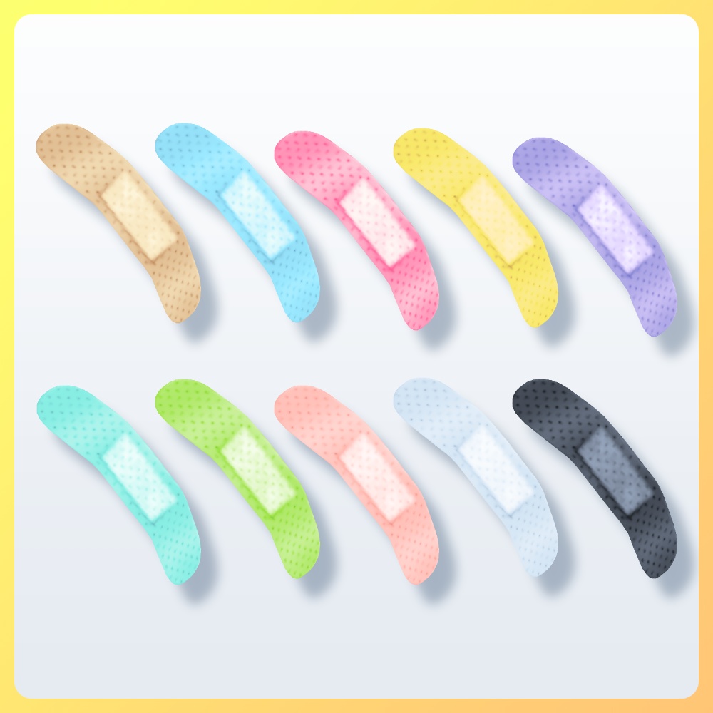 【#VRoid 10色】カスタマイザブル バンテージ customizable bandage