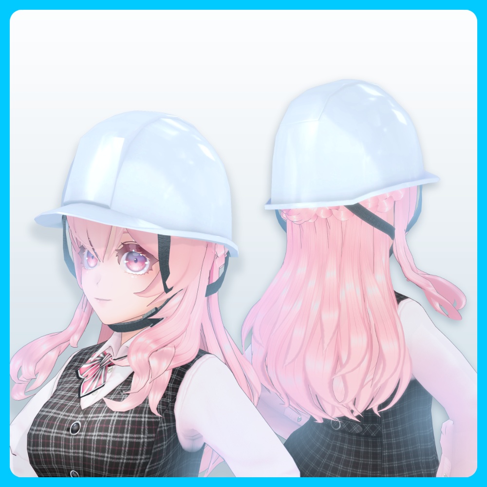 【FBX GLB XWear 13Color】セーフティ ヘルメット Colored Safety Helmet