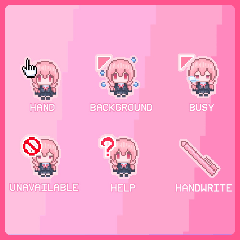 【FREE】ぺろちゃん マウスカーソル Pero-Chan MouseCursors