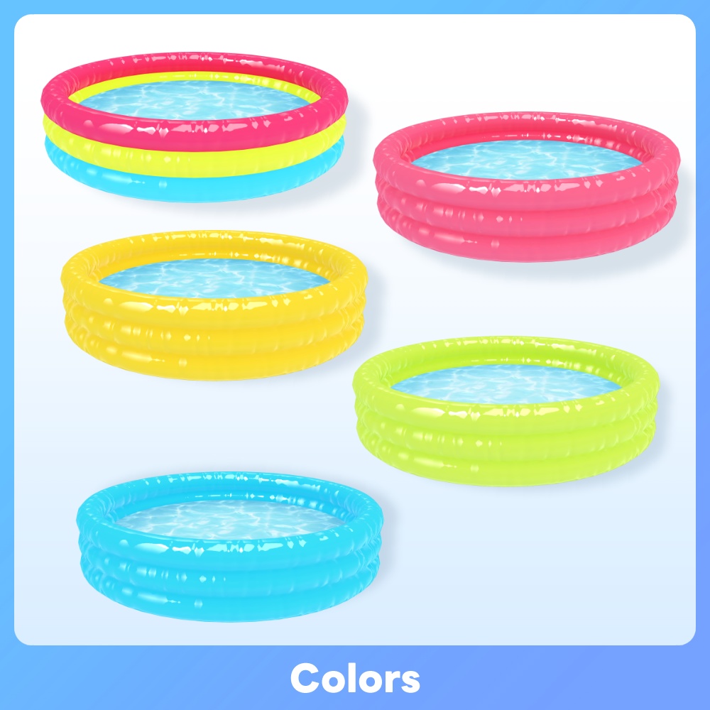 【VRC FBX GLB】ビニールプール ラウンド Kiddie Pool Round