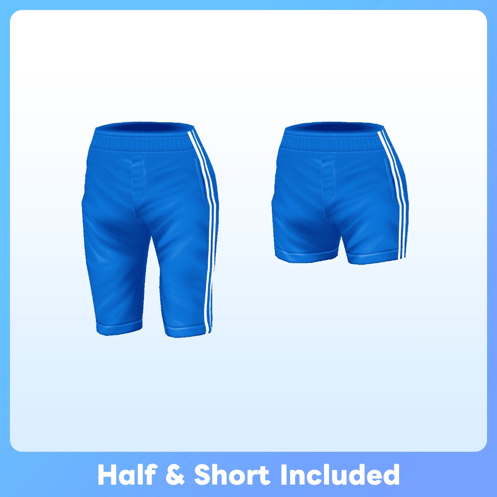 【VRoid】スペクトラム アクティブジャージ Spectrum Active Tracksuit