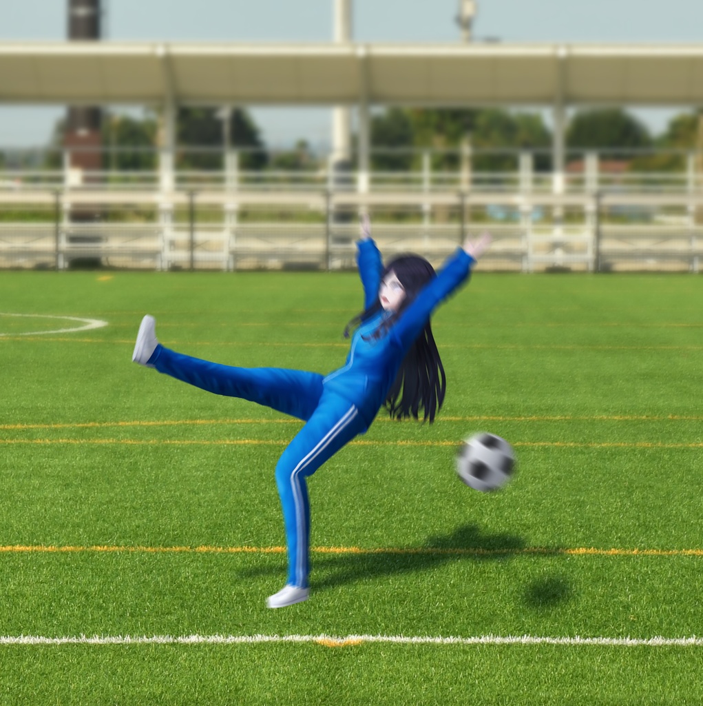 【VRoid】スペクトラム アクティブジャージ Spectrum Active Tracksuit