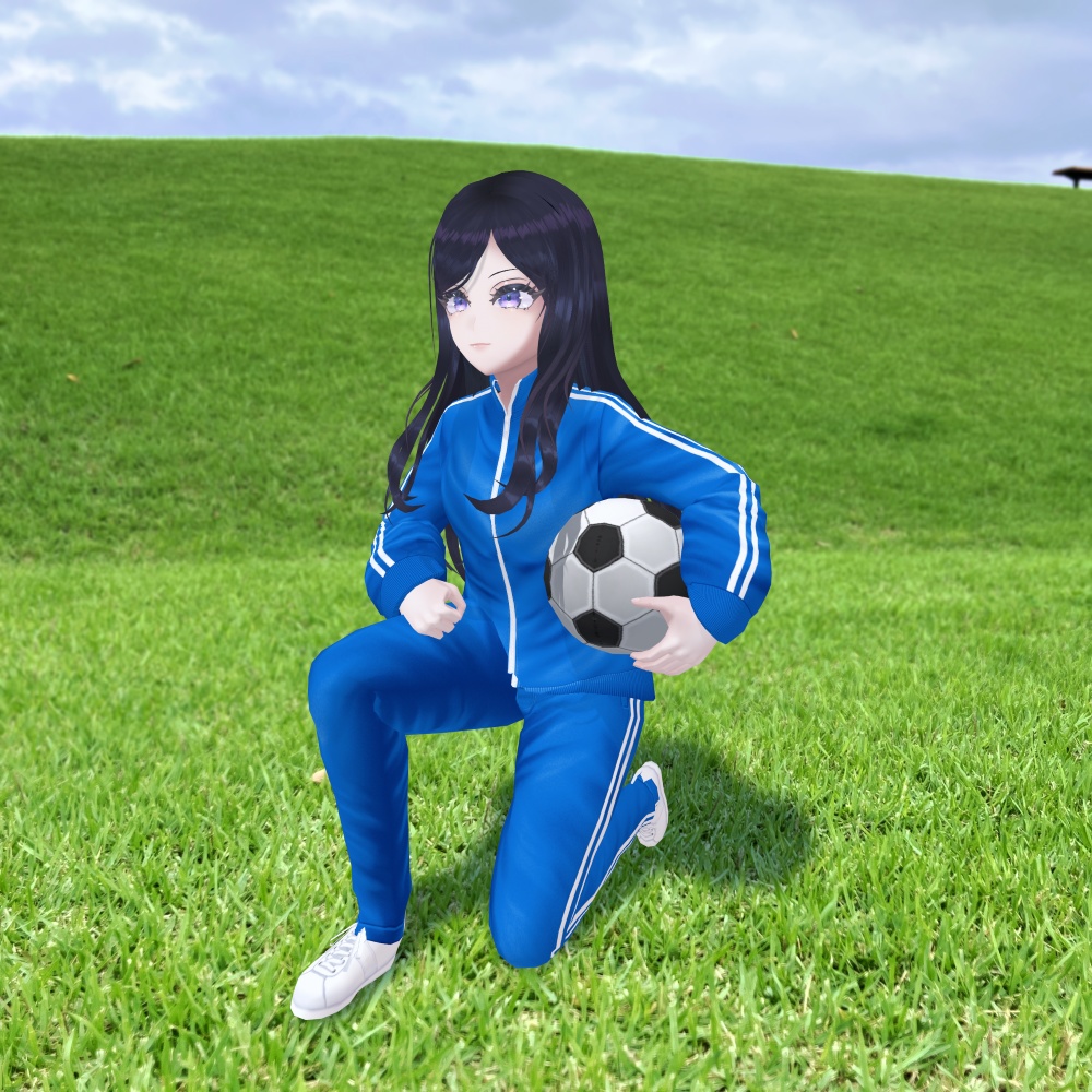 【VRoid】スペクトラム アクティブジャージ Spectrum Active Tracksuit