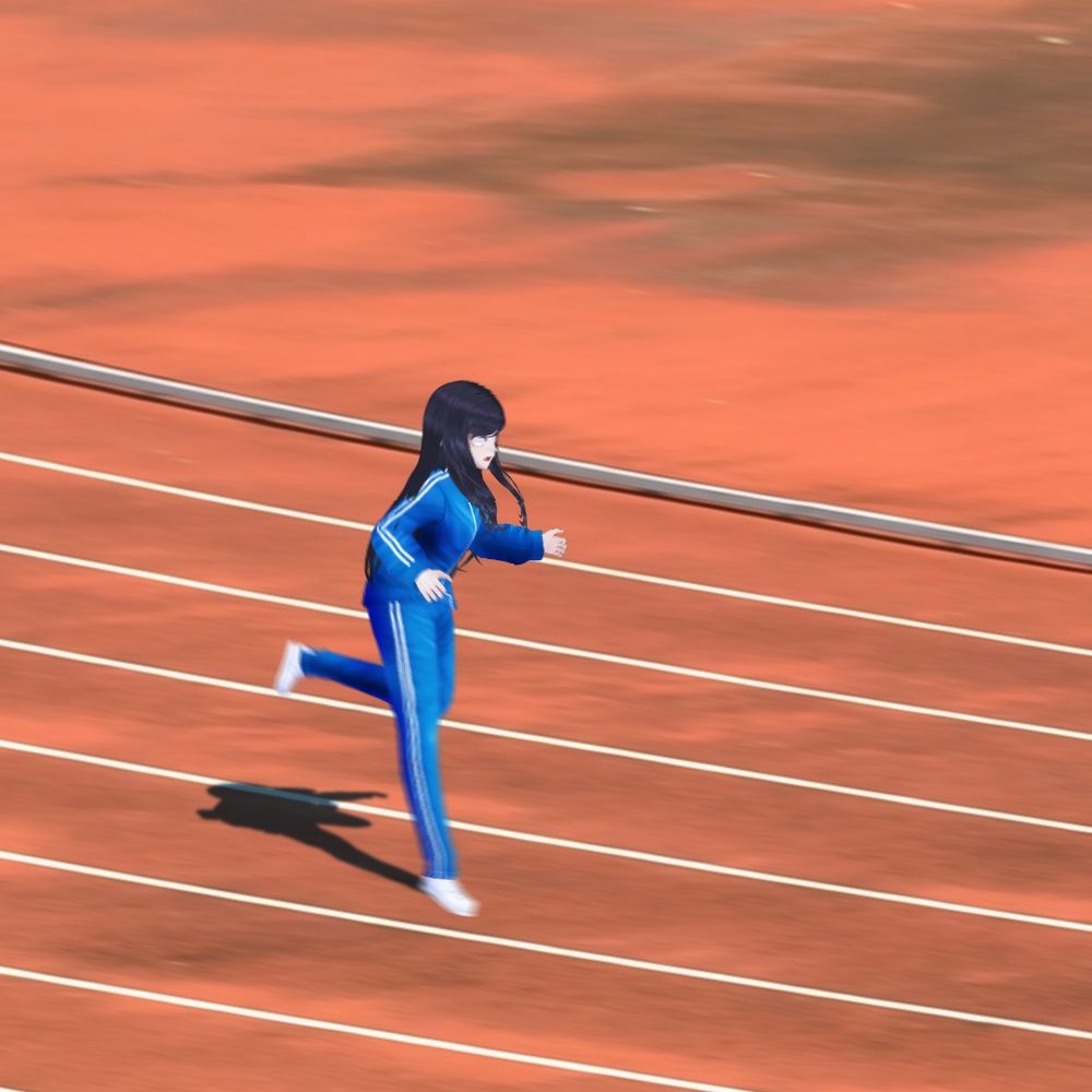 【VRoid】スペクトラム アクティブジャージ Spectrum Active Tracksuit