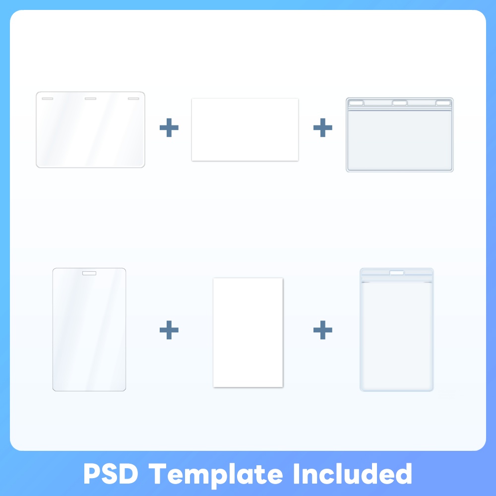 【VRC VRM XWear 縦横】ユニバーサル・カードストラップ Universal Card Strap