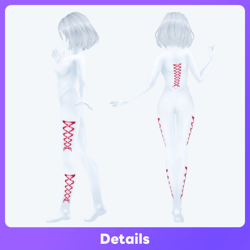 【VRoid 24Color】コルセットピアス コレクション/Corset Piercing Collection