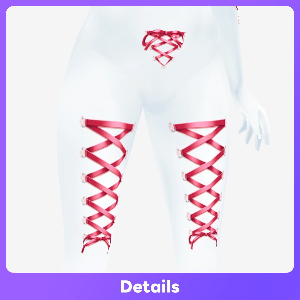 【VRoid 24Color】コルセットピアス コレクション/Corset Piercing Collection