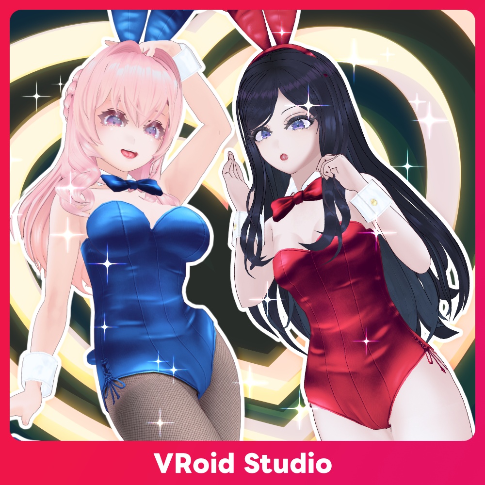 【VRoid 10Color】メタリックバニー コレクション Metallic Bunny Collection
