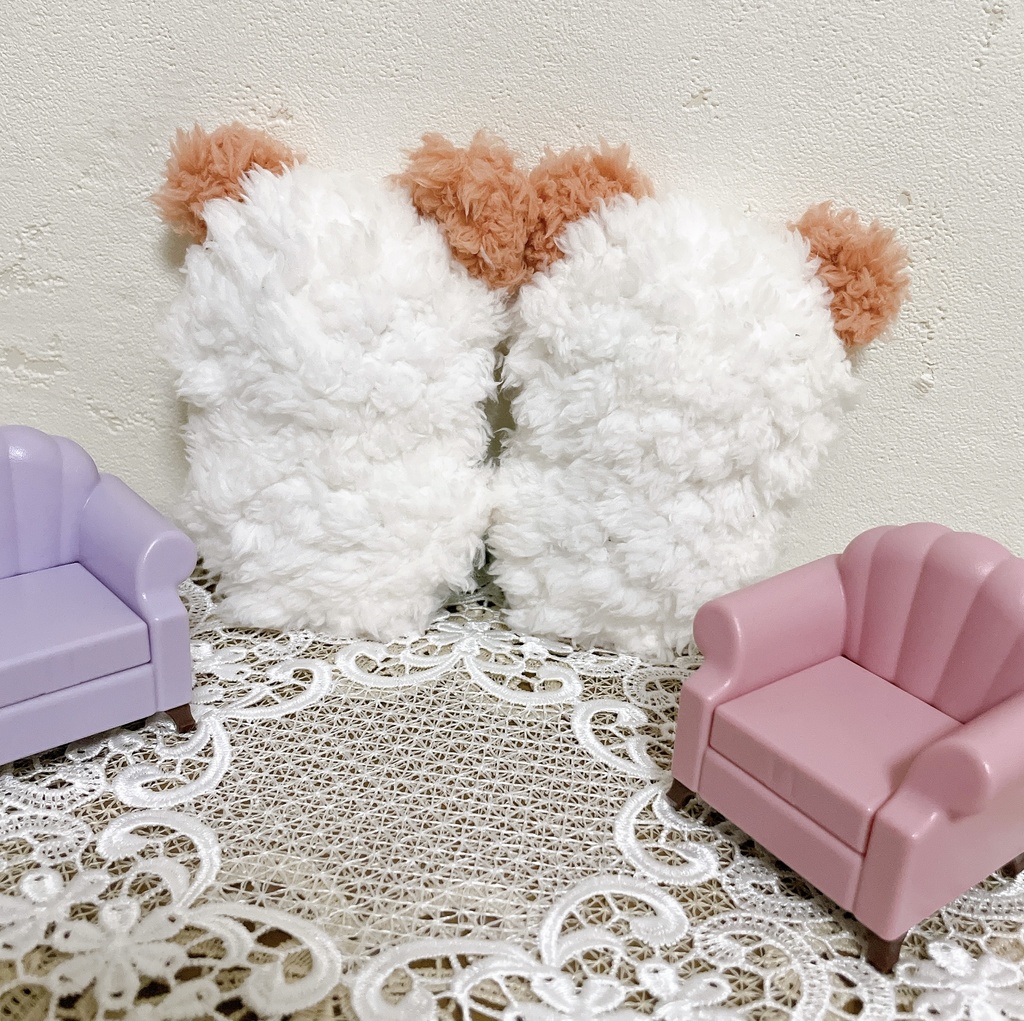 【10㎝】ぬい服 着ぐるみ クマ耳