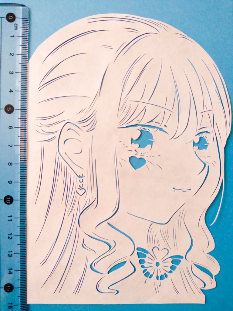 切り絵 ルイス・キャミ―【にじさんじ】【非公式】101