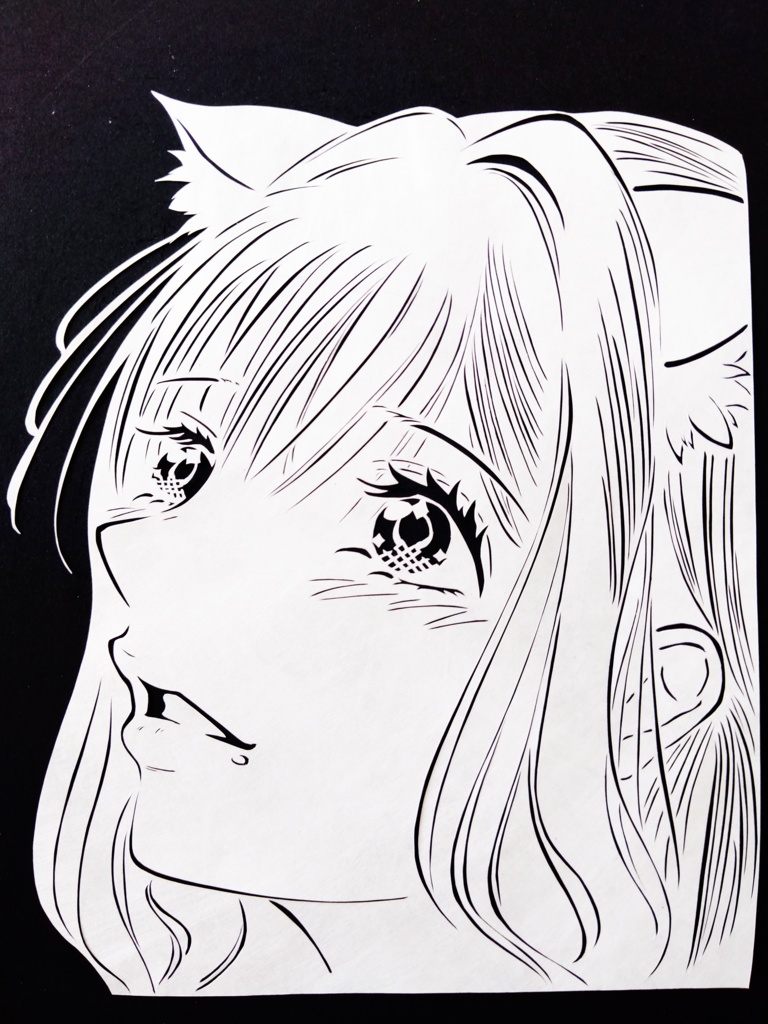 切り絵 白雪みしろ【Roselta】【非公式】101