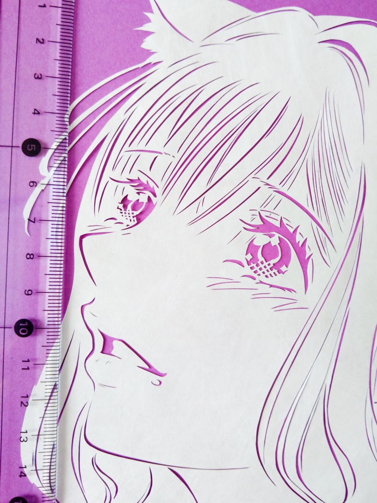 切り絵 白雪みしろ【Roselta】【非公式】101