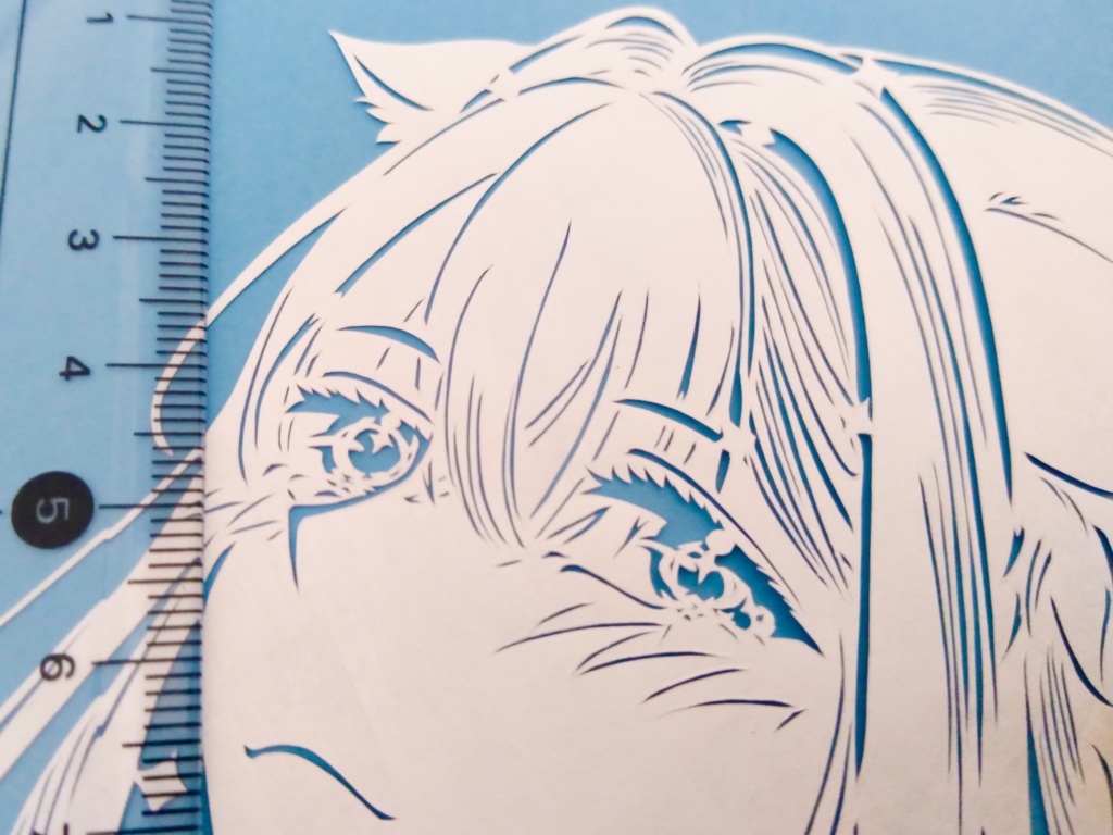 切り絵 白雪みしろ【Roselta】【非公式】102