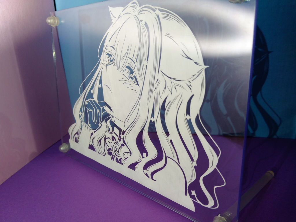 切り絵 白雪みしろ【Roselta】【非公式】102