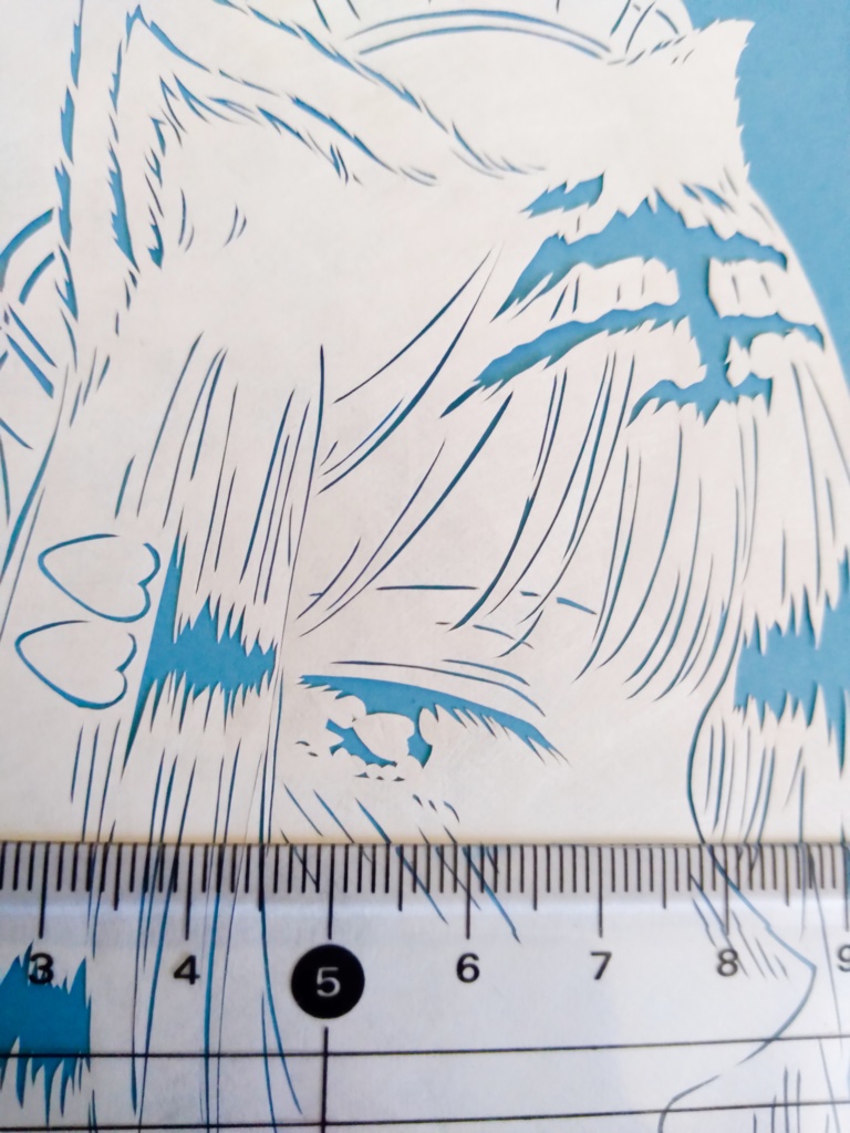 切り絵 白雪みしろ(旧モデル)【Roselta】【非公式】003