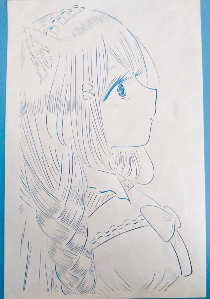 切り絵 白雪みしろ(旧モデル)【Roselta】【非公式】004