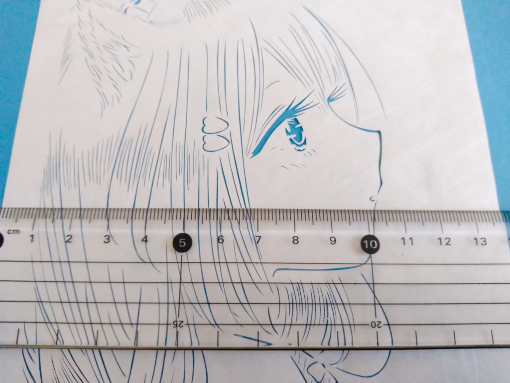 切り絵 白雪みしろ(旧モデル)【Roselta】【非公式】004