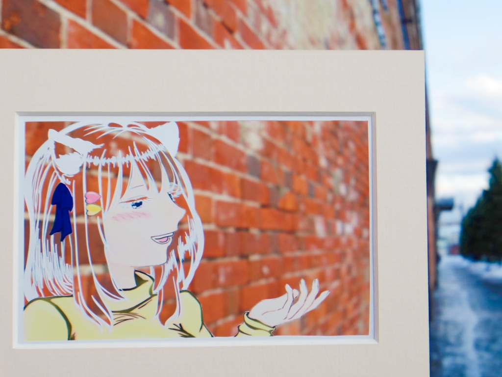 切り絵 白雪みしろ(旧モデル)【Roselta】【非公式】005