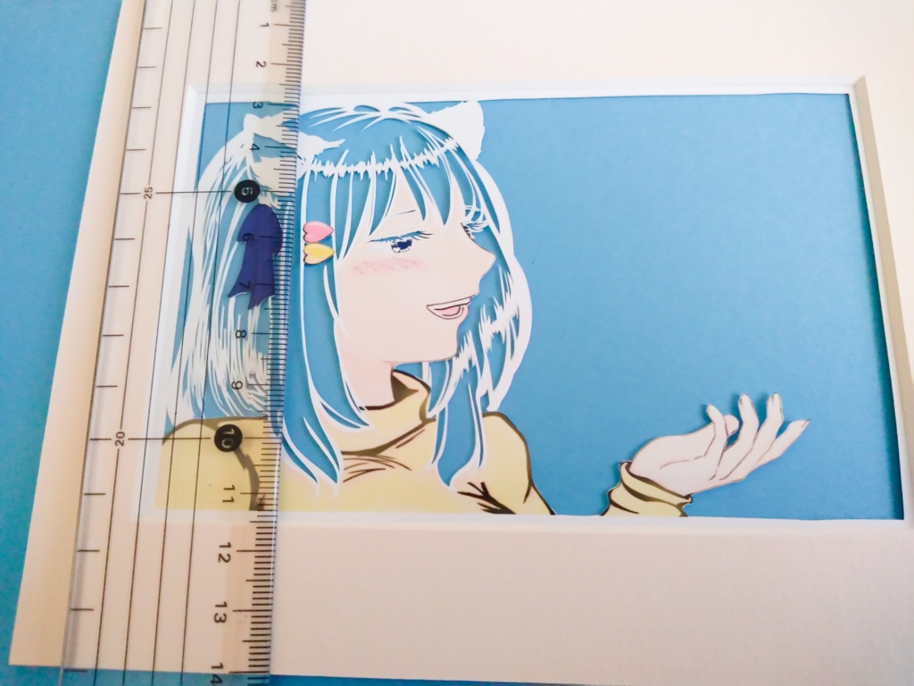 切り絵 白雪みしろ(旧モデル)【Roselta】【非公式】005