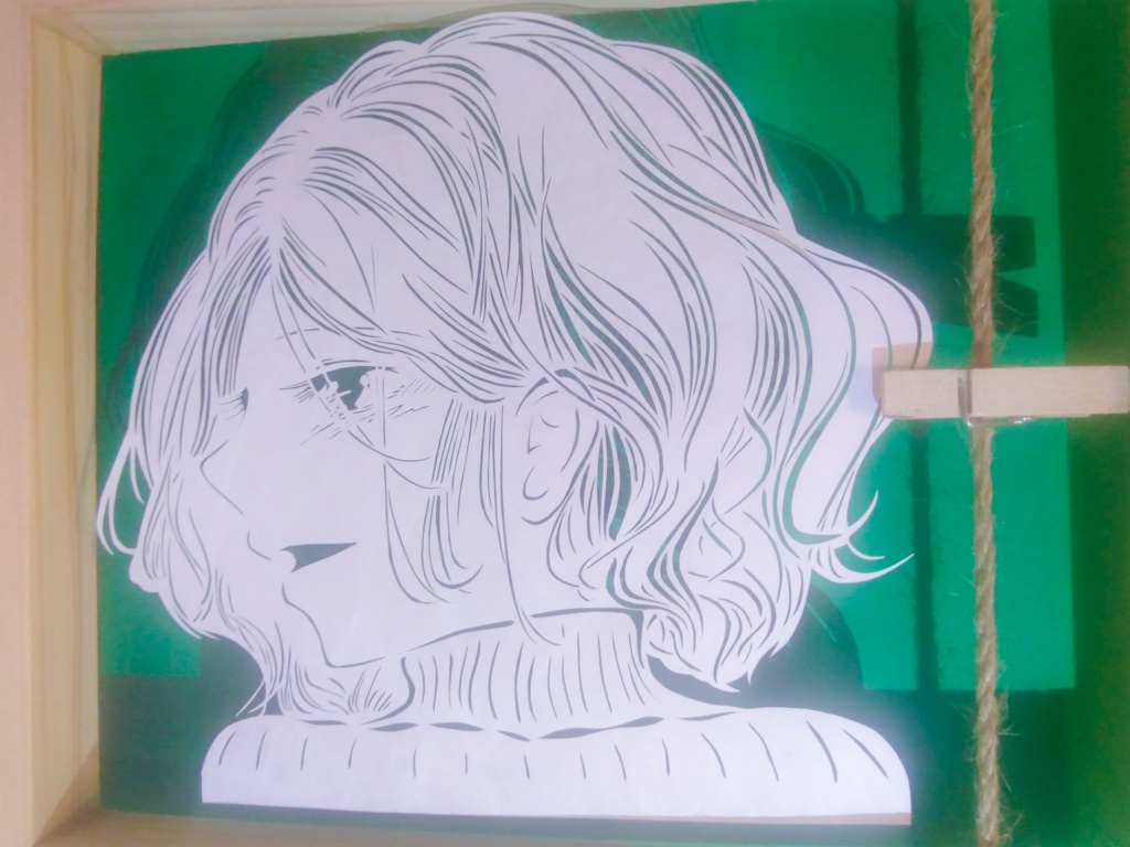 切り絵 白雪巴【にじさんじ】【非公式】102