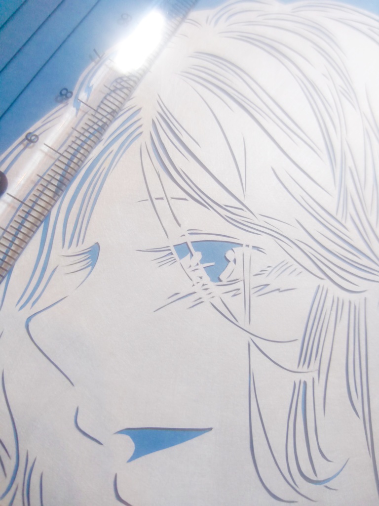 切り絵 白雪巴【にじさんじ】【非公式】102