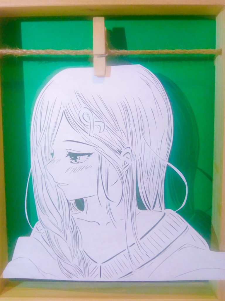 切り絵 白雪巴【にじさんじ】【非公式】103
