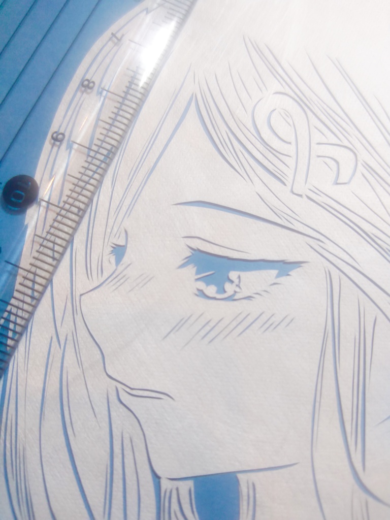 切り絵 白雪巴【にじさんじ】【非公式】103